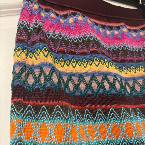 Chelsea & Violet Multicolor Patterned Mini Skirt - Picture 3 of 4